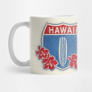 Hawaii Interstate Surf Patch Mug